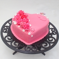 Romantic Pink Cake - 1.5kg